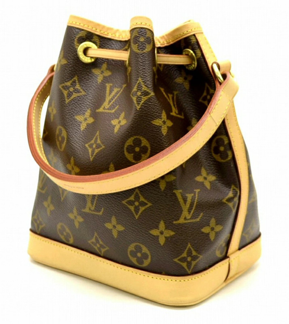 Louis Vuitton Noe Bag 2way Hobo Shoulder Monogram Brown